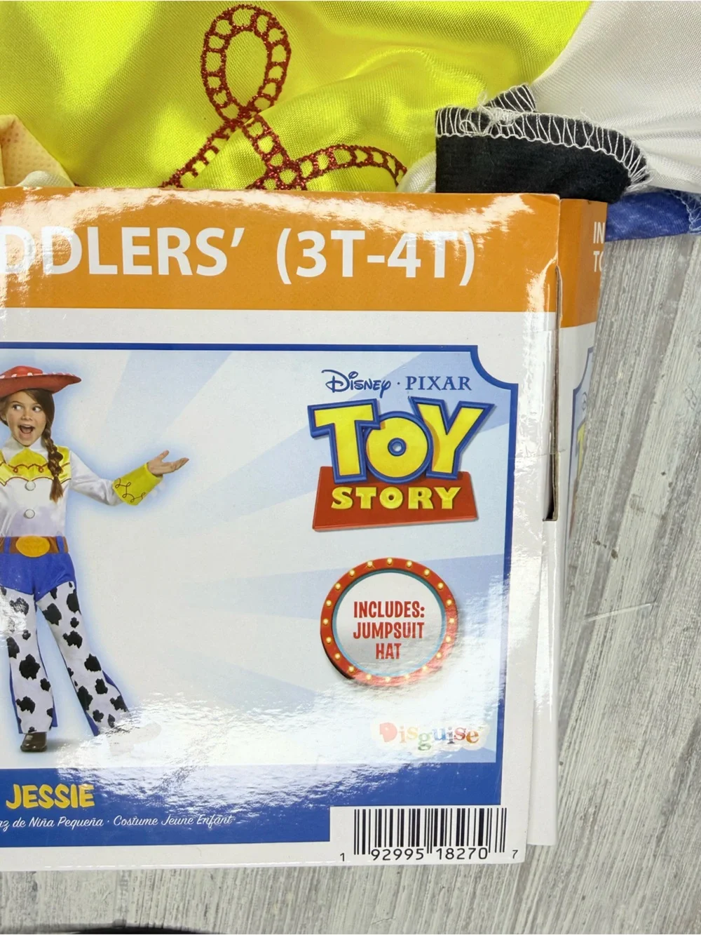 Jessie Classic Halloween Costume Disney Toy Story cosplay dress up hat & costume